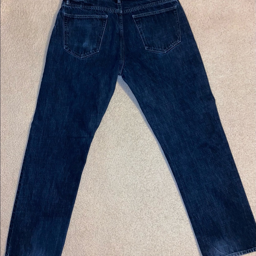Banana Republic blue Straight jeans 33W 30L - Picture 6 of 7